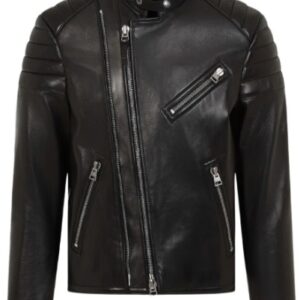 MEN PERFECTO STYLE RACING LEATHER JACKET