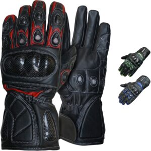 HSR MOTORBIKE MOTORCYCLE RACING GLOVES